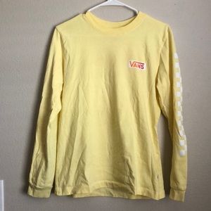 Yellow vans shirt
